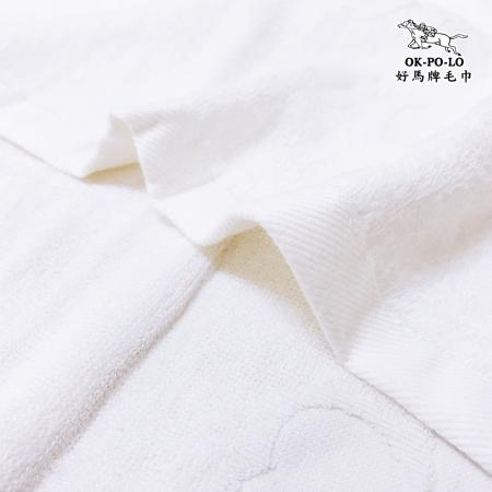 【OKPOLO】台灣製造有機棉吸水浴巾(吸水厚實柔順)