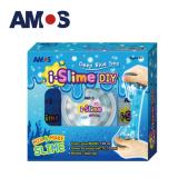 韓國AMOS 創意史萊姆 A款.藍白珠
