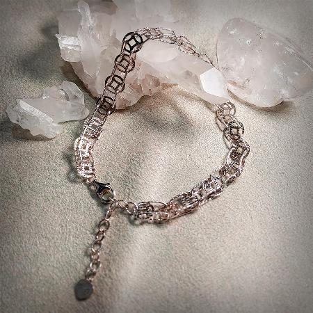 風水好好玩
錢滾錢純銀手鍊