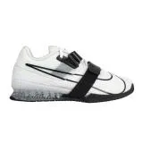 (男) NIKE ROMALEOS 4 舉重鞋-重量訓練 深蹲 蹲舉 白黑