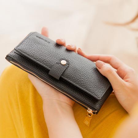 CHENSON真皮
典雅長夾皮夾手機包