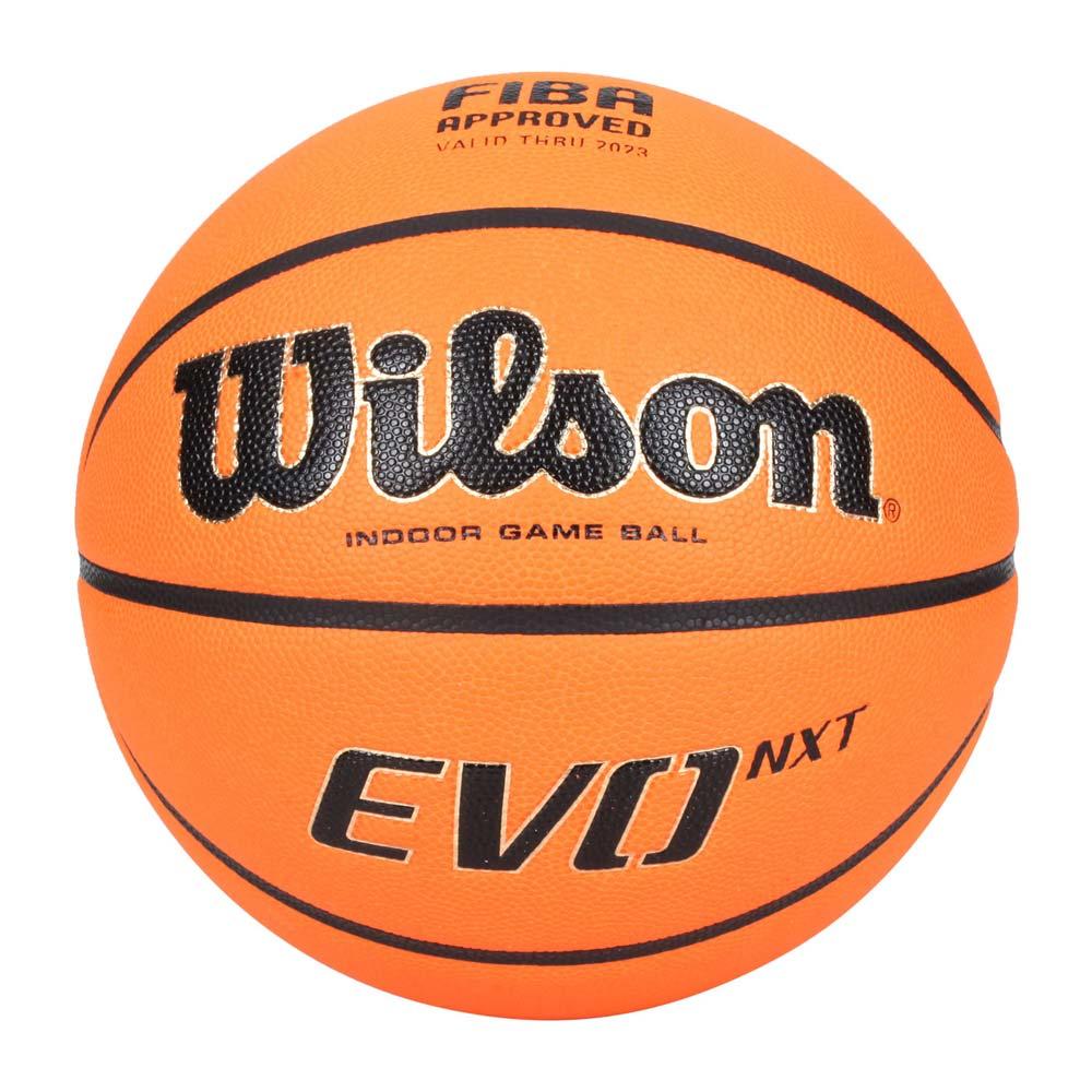 WILSON FIBA EVO NXT 合成皮籃球#7-室內外 7號球 威爾森 橘黑金 F