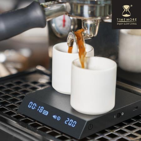 TIMEMORE 泰摩黑鏡nano 自動義式手沖咖啡電子秤(黑)