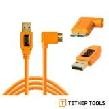 TETHER TOOLS CU61RT15-ORG 直角傳輸線 4.6m 公司貨