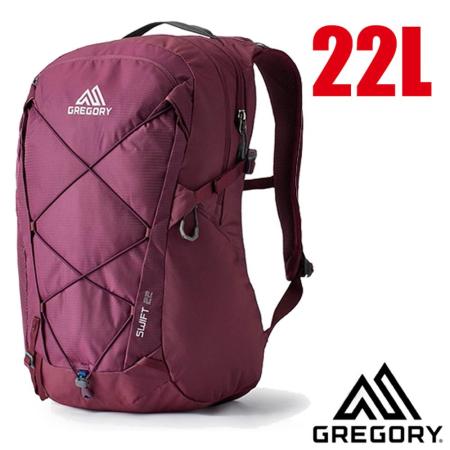 【美國 GREGORY】女 SWIFT 24L 多功能健行登山背包/獨立水袋隔層_141345 紫