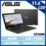 ASUS 11.6吋 N4020 Chrome OS C214MA-0301AN4020