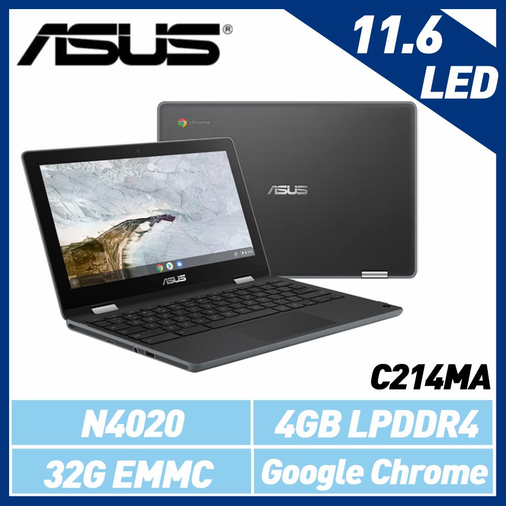 ASUS 11.6吋 N4020 Chrome OS C214MA-0301AN4020