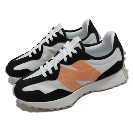 New Balance 休閒鞋 327 男鞋 女鞋 白黑 橘 大N NB 復古鞋 MS327SOD