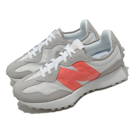 New Balance 休閒鞋 327 男鞋 女鞋 白灰 橘 大N NB 復古鞋 MS327SSD