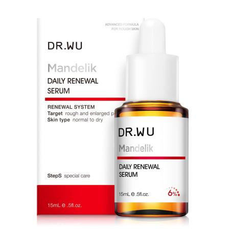 DR.WU 杏仁酸溫和煥膚精華6%15ML
