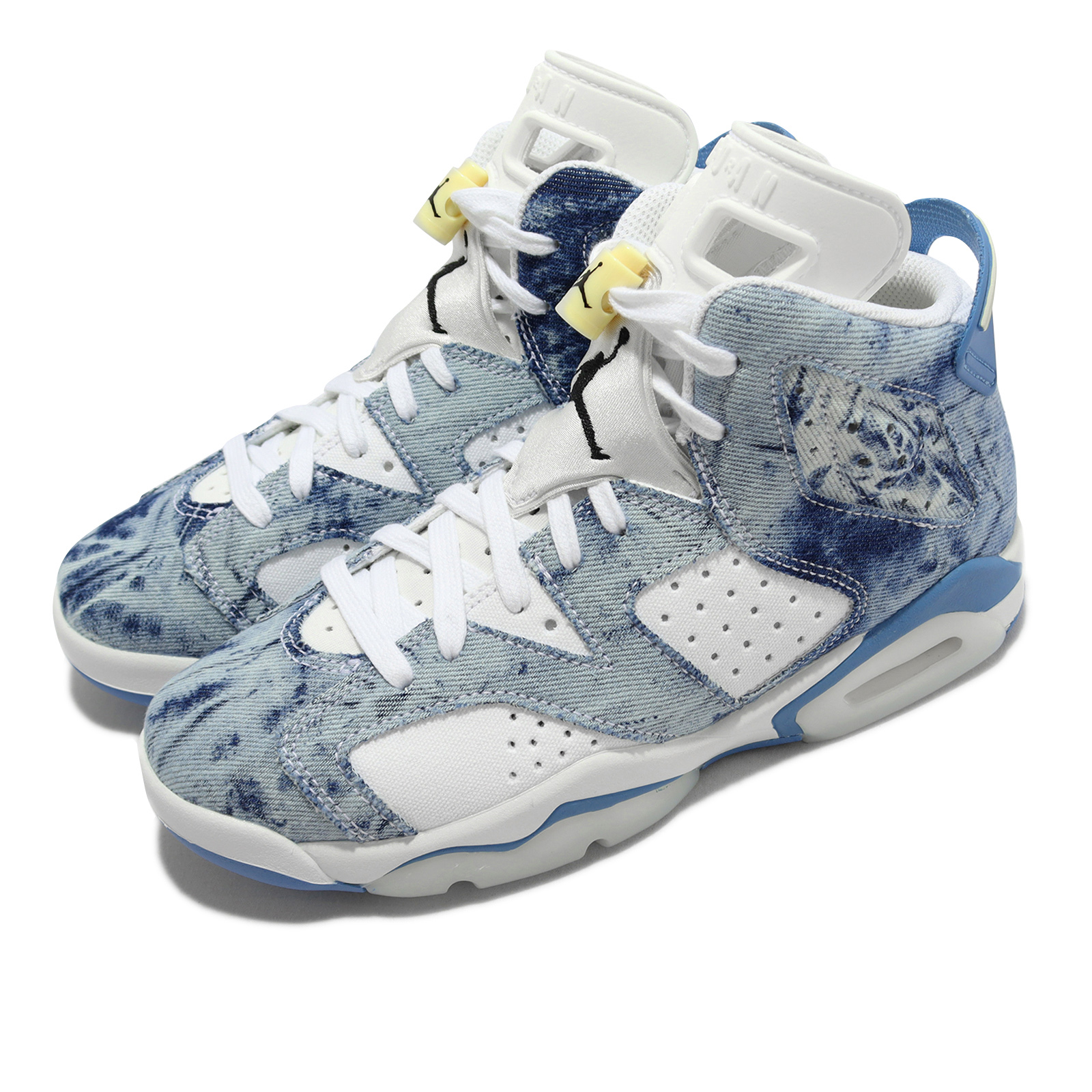 Nike 休閒鞋 Air Jordan 6 Retro GS 大童 藍 丹寧 DM9045-100