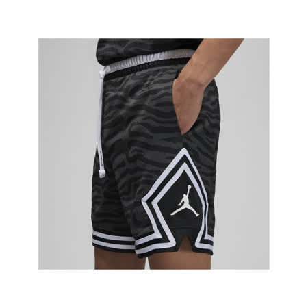 Nike 球褲 Jordan Sport BC 黑 白 男版 快乾 動物紋 DM2819-010