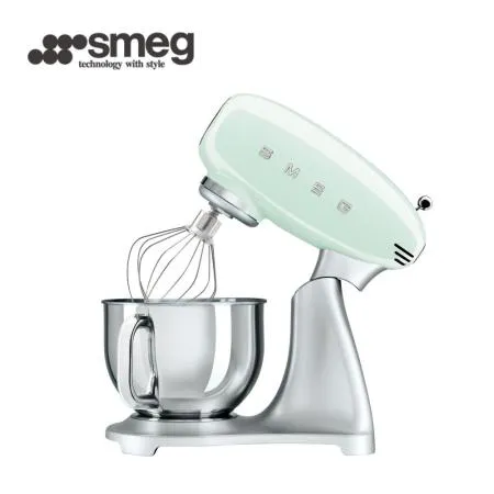 【SMEG】義大利復古美學攪拌機-粉綠色