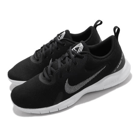 Nike 慢跑鞋 Flex Experience RN 男鞋 輕量 透氣 舒適 避震 路跑 健身 黑 白 CI9960002 CI9960-002