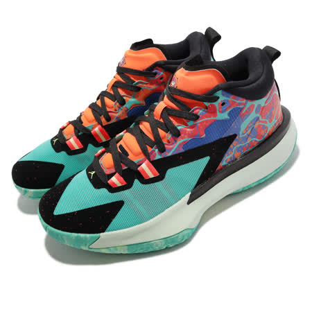 Nike 籃球鞋 Jordan Zion 1 PF 喬丹 男鞋 Zion專用鞋 Hyper Jade 綠 黑 DA3129-800