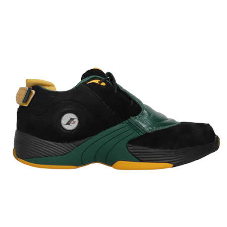 Reebok 籃球鞋 Answer V 5代 Iverson 黑綠黃 高中配色 男鞋 FX7199