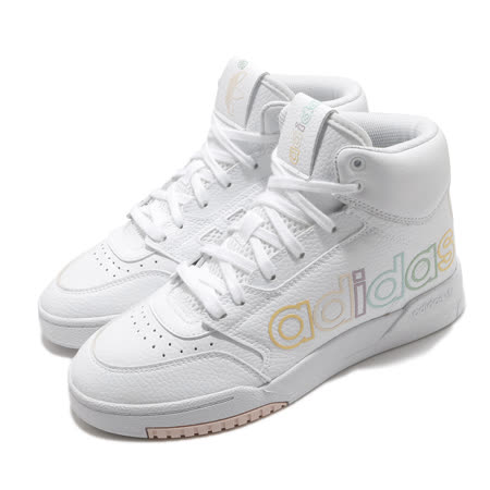 Adidas 休閒鞋 Drop Step XL 白 彩色 女鞋 運動鞋 高筒 FV4878