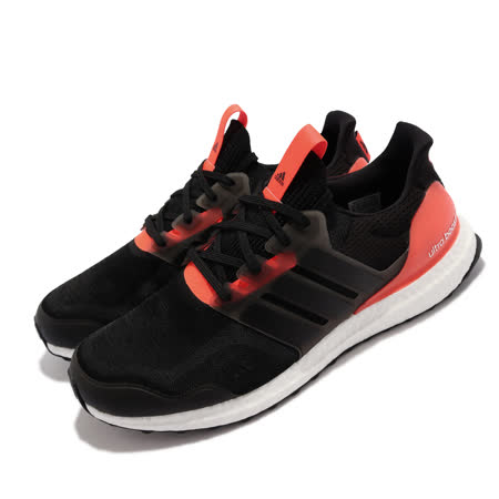 adidas 慢跑鞋 Ultraboost DNA MONO 男鞋 愛迪達 襪套 避震 包覆 馬牌底 運動 黑 紅 GX3078 GX3078