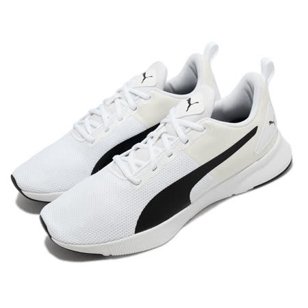 Puma 慢跑鞋 Flyer Runner 白 黑 男鞋 透氣 運動鞋 19225724