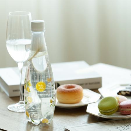 【愛瑞雅】鮮切檸檬鹼性氣泡水(475ml/瓶/24瓶)一箱