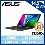 ASUS 13.3吋 FHD N6000處理器 T3300KA-0192KN6000 黑