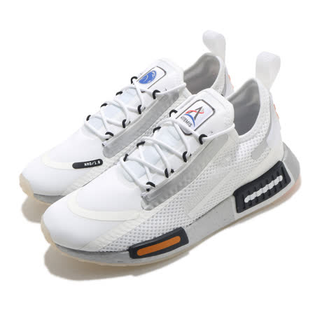 Adidas 休閒鞋 NMD_R1 SPECTOO 白 黑 男女鞋 NASA 美國太空 FX6818