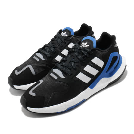 Adidas 慢跑鞋 Day Jogger 黑 藍 白 愛迪達 三葉草 男鞋 FW4041