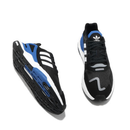 Adidas 慢跑鞋 Day Jogger 黑 藍 白 愛迪達 三葉草 男鞋 FW4041