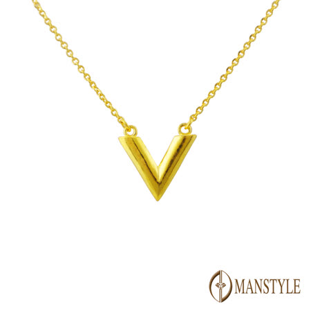 MANSTYLE 
黃金小套鍊 (約1.15錢)