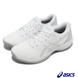 Asics 網球鞋 Solution Swift FF 女鞋 白銀 亞瑟膠 1042A197100 25.5CM