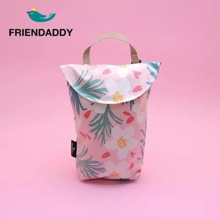 【Friendaddy】韓國防水推車掛袋 - 粉色夏威夷