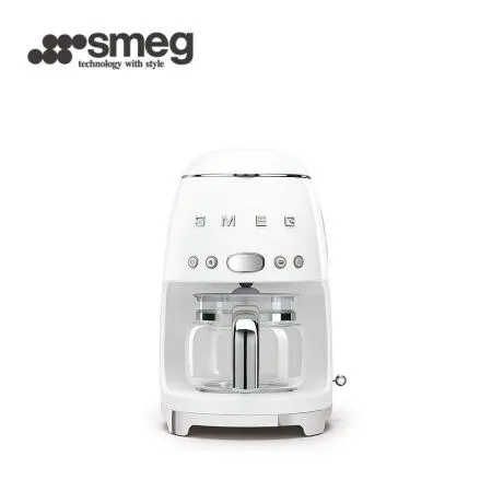 【SMEG】義大利濾滴式咖啡機-珍珠白