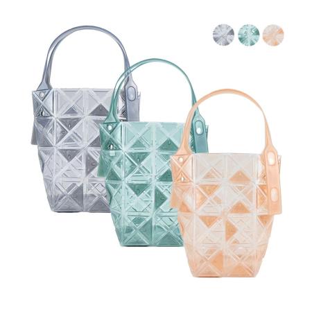 ISSEY MIYAKE 三宅一生BAOBAO DAZZLE 4x4 果凍手提包-三色選7846079