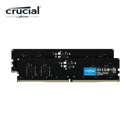 美光Micron Crucial DDR5 4800/16G(8G*2)雙通道RAM 內建PMIC電源管理晶片