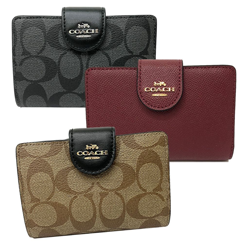 【COACH】新款C LOGO鈔票零錢袋中夾(均一價)