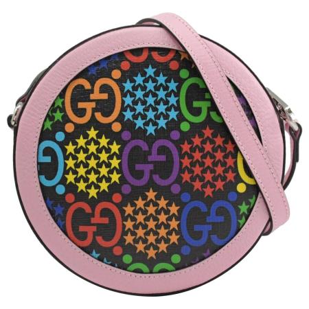 GUCCI
雙G印花斜背圓餅包