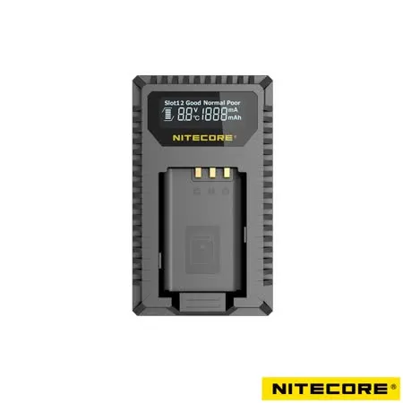 Nitecore USN2 雙槽LCD螢幕顯示USB充電器 For Sony 索尼 NP-BX1