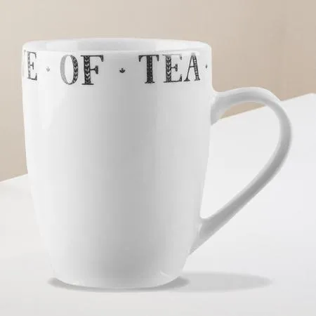 《Creative Tops》瓷製馬克杯(幸福品茶300ml) | 水杯 茶杯 咖啡杯