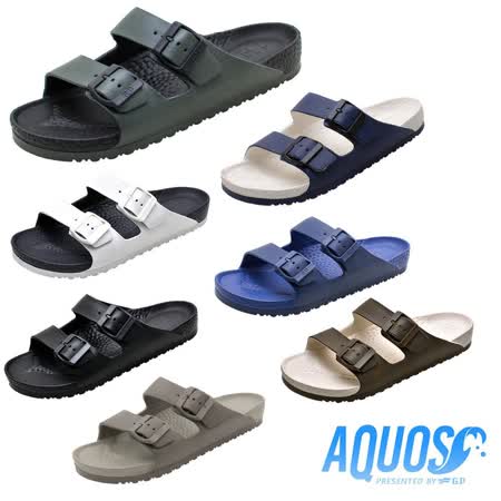 G.P【AQUOS】
雙硬度柏肯防水拖鞋