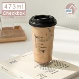 【韓國SSUEIM】Tritan極簡ins透明冷飲杯/隨行杯473ml Hellobear