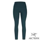 【加拿大 ARCTERYX 始祖鳥】女 Essent 彈性耐磨透氣高腰內搭長褲(襠長26吋)_29164 迷惑藍