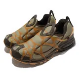 Nike 休閒鞋 Air Kukini 男鞋 女鞋 棕綠 蜘蛛鞋 襪套 Brown Olive 無鞋帶 DV0659-200