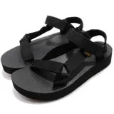 Teva 涼鞋 W MidFoam University 女鞋 黑 厚底 增高 黑 1090969BLK