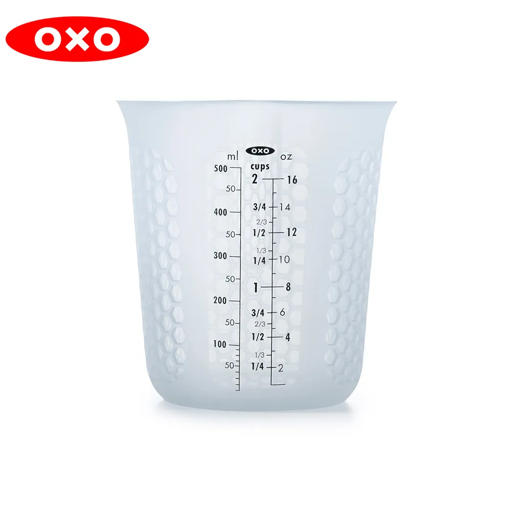 OXO 矽膠軟質量杯0.5L