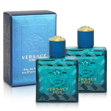 Versace 凡賽斯艾諾斯‧愛神男性淡香水小香(5ml)X2入男性、淡香味