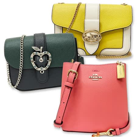 COACH
經典LOGO水桶包/斜背包