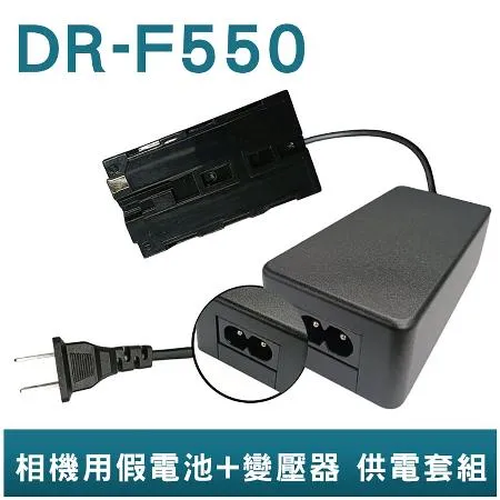 FOR SONY F550 假電池+變壓器 供電套組