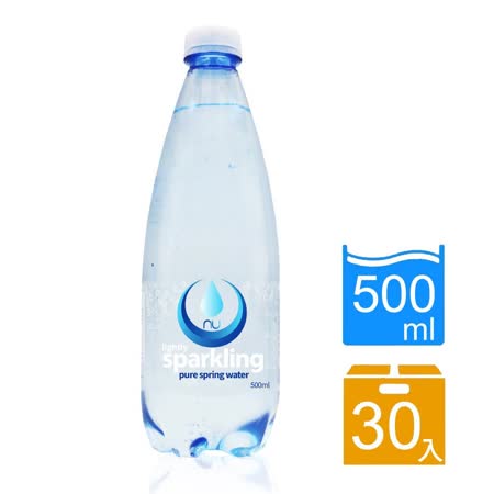 【Nu-Pure】氣泡水1箱 (500mlx30瓶)