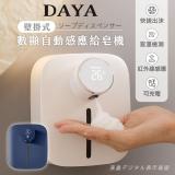 【DAYA】壁掛式數顯自動感應給皂機/洗手機 知性藍