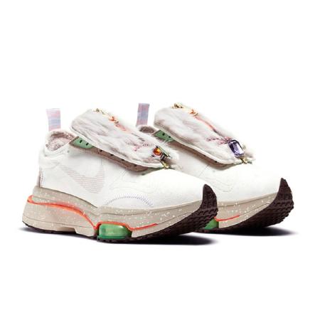 NIKE 休閒鞋 Air Zoom Type 運動 氣墊女鞋 舒適避震 簡約穿搭 米白絨毛 寶石 DC3288-111